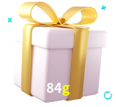 Receba seus bônus de boas-vindas no 84g